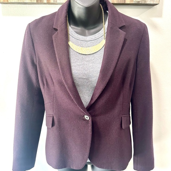 ALLSAINTS Wool Blazer Size 6 - Picture 2 of 8